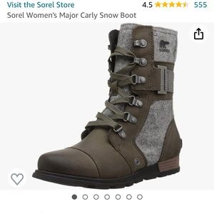 Sorel Major Carly combat boot